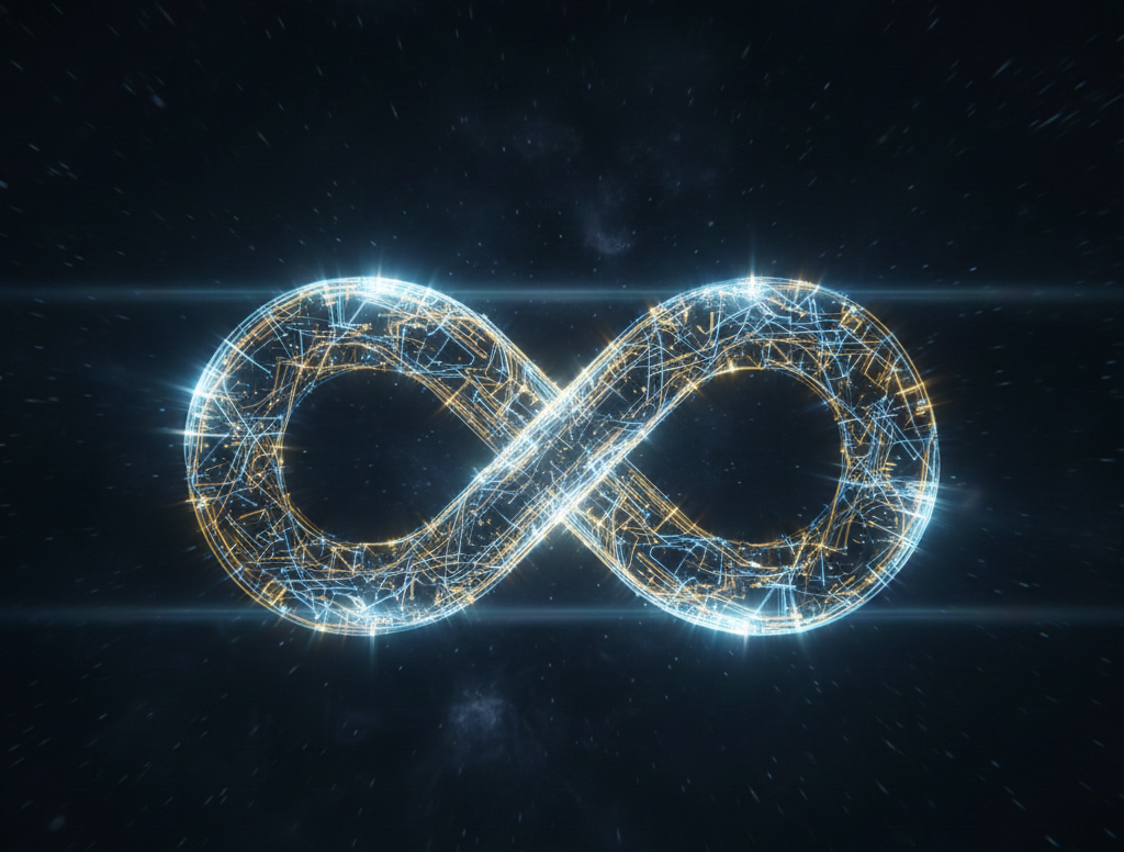 The infinity shaped duality diagram